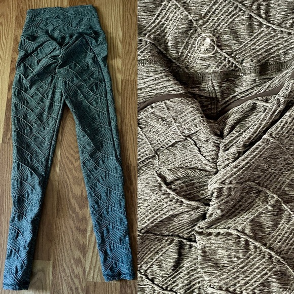 abs2b FITNESS APPAREL Booty Scrunch Grey Athletic LEGGINGS Size XS - Picture 3 of 9